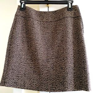 Houndstooth mini skirt